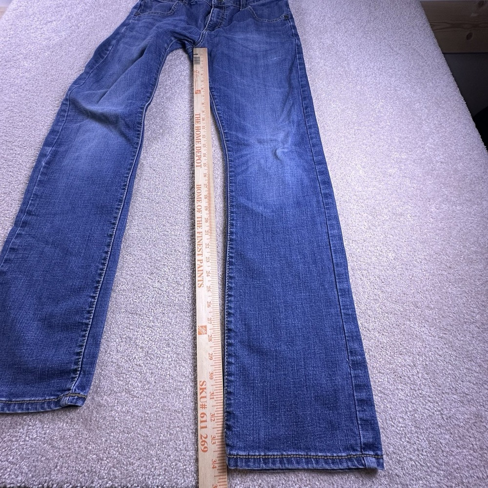 Wrangler Retro Jeans Mens 32x36 *32x33* Blue Slim Straight - Picture 10 of 11
